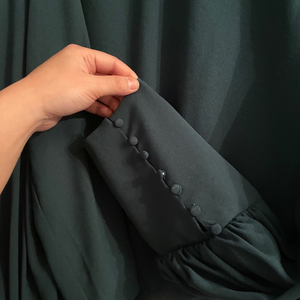 Green long sleeve shirt